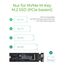 ICY BOX IB-1817Ma-C31, Type-C® USB 3.2 Gen 2 zu PCIe NVMe M.2 2230/2242/2260/2280 SSD Gehäuse mit Schreibschutz, 10 image