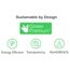 APC Smart-UPS, Line Interactive, 750VA, Lithium-ion, Rack/Tower, 2HE, 230V, 6 IEC 13-Ausgänge, SmartConnect-Port+SmartSlot, kurze Tiefe, AVR, LCD, 7 image