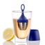 AdHoc Floatea Teesieb Edelstahl, Kunststoff Silber, Blau, 2 image