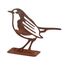 Esschert Design TT240 Gartenfigur Gartenstatue Vogel Stahl Braun 1 Stück(e)