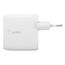 Belkin WCD001VF1MWH Ladegerät für Mobilgeräte Universal Weiß AC Drinnen, 2 image