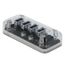 DeLOCK Externer USB 3.0 Hub mit 4 Ports transparent
