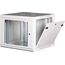 Wirewin WCAB PS3 600X600X12U Rack 12U Wandmontiertes Regal Hellgrau, 2 image