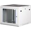 Wirewin WCAB PS3 600X600X15U Rack 15U Wandmontiertes Regal Hellgrau