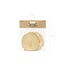 PartyDeco Untersetzer aus Holz, Durchmesser 10-12cm, 4 image
