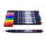 Tombow WS-BH-10P Filzstift Fein / Mittel Schwarz, Blau, Grün, Grau, Orange, Pink, Gelb 10 Stück(e), 3 image