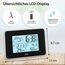 ADE WS2136-1 Digitale Wetterstation Schwarz LED Akku, 3 image