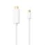 PureLink X-DC050-010 Videokabel-Adapter 1 m Mini DisplayPort HDMI Weiß, Farbe: Weiß, Länge: 1 m, 2 image
