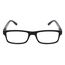 SMARTY Ludwig Unisex Rechteck Vollrand Schwarz