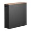 Yamazaki YA01427 Etagère & Platzsparer für Badezimmer Schwarz Stahl, Holz
