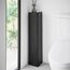 Yamazaki YA01490 Toilettenrollenhalter Bodenstehend Schwarz, 2 image
