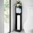 Yamazaki YA01490 Toilettenrollenhalter Bodenstehend Schwarz, 3 image