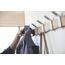 Yamazaki 4116 Gaderobe Wand-montiert 5 Haken Beige, 3 image