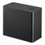 Yamazaki YA06908 Lebensmittelaufbewahrungsbehälter Rechteckig Container 1,6 l Schwarz, Farbe: Schwarz