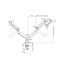 Multibrackets 3286 Flachbildschirm-Tischhalterung 68,6 cm (27") Tisch/Bank Schwarz, Silber, 10 image
