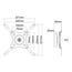 Multibrackets 3497 TV-Halterung 81,3 cm (32") Schwarz, 5 image
