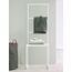 Aquanova York Wäschekorb 76 l Rund Baumwolle, Polyester Grau