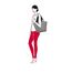 Reisenthel shopper M Grau Stoffbeutel, 2 image