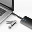 Vonmählen High Six USB C Schwarz, Edelstahl, Farbe: Schwarz, Edelstahl