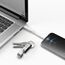 Vonmählen High Six USB C Edelstahl, Weiß, Farbe: Edelstahl, Weiß