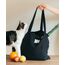 Esmée 100.361.04 Handtasche/Umhängetasche Baumwolle, Leinen Schwarz Frau Stoffbeutel, 2 image