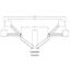 Multibrackets 3972 Flachbildschirm-Tischhalterung 81,3 cm (32") Tisch/Bank Silber, 16 image