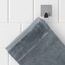 MÖVE Bamboo Luxe Grau Baumwolle, Viskose Waschlappen, Farbe: Grau