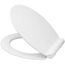 Diaqua 31163141 Toilettensitz Harter Toilettensitz Duroplast Weiß, 5 image