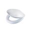 Diaqua COMFORT Harter Toilettensitz Weiß