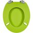 Diaqua Paris Harter Toilettensitz MDF-Platten, Kunststoff, Metall Mehrfarbig, Chrom, 3 image
