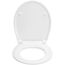 Diaqua 31171354 Toilettensitz Harter Toilettensitz Duroplast, Kunststoff Mehrfarbig, Chrom, 2 image