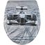Diaqua Racing Harter Toilettensitz Metall, Kunststoff, Thermoset Gemischte Farben, Weiß