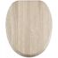 Diaqua 32137297 Toilettensitz Harter Toilettensitz MDF-Platten, Metall, Kunststoff Braun, 3 image
