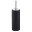 Diaqua 45192321 Toilettenbürste und -halter WC-Bürste & Halter, Farbe: Schwarz, Edelstahl, Weiß
