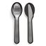 Lékué 889608 Besteck-Set 3 Stück(e) Schwarz, Edelstahl