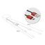 DeLOCK USB 2.0 Aufrollkabel Typ-A zu USB-C™ schwarz / rot, 2 image