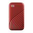 Western Digital My Passport 1 TB USB Typ-C 3.2 Gen 2 (3.1 Gen 2) Rot, Kapazität: 1 TB, 4 image