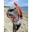 Schildkröt Funsports 940012 Tauchermaske Schwarz, Rot, Transparent Erwachsener