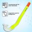 Schildkröt Funsports 940015 Tauchermaske Polycarbonat Blau, Grün, Rot Kind, 6 image