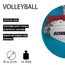 Schildkröt Funsports 970167 Volleyball Innen & Außen Schwarz, Blau, Rot, Weiß, 2 image