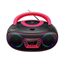 Denver TCL-212BT PINK Schwarz, Pink Tragbarer CD-Player, Farbe: Schwarz, Pink