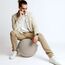 VLUV KAPSUL SOVA Sitting ball Hellgrau, Farbe: Hellgrau, 6 image