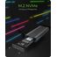 ICY BOX IB-1824ML-C31, Type-C® USB 3.2 Gen 2 zu PCIe NVMe M.2 2230/2242/2260/2280 SSD Gehäuse, Beleuchtung mit Farbwechsel, 5 image