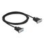 DeLOCK Seriell Kabel RS-232 D-Sub9 Buchse zu Buchse Nullmodem mit schmalem Steckergehäuse 2 m