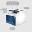 HP Color LaserJet Pro LaserJet Pro 4302fdn Multifunction Farbe Drucker, Nur Ethernet; Kopierer, Scanner, 4 image