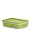 EMSA CLIP & GO Snackbox 1,2 L mit 3 Einsätzen