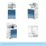 HP LaserJet Enterprise 8801dn Multifunction Farbe Drucker, Nur Ethernet; Duplex; Kopierer, Scanner, 5 image