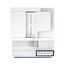 HP LaserJet Enterprise 8801dn Multifunction Farbe Drucker, Nur Ethernet; Duplex; Kopierer, Scanner, 6 image