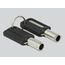 Navilock 20676 Kabelschloss Schwarz, Silber 2 m, 2 image