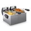Fritel FR 1355 Duo Doppel 6 l Eigenständig 4400 W Fritteuse Edelstahl